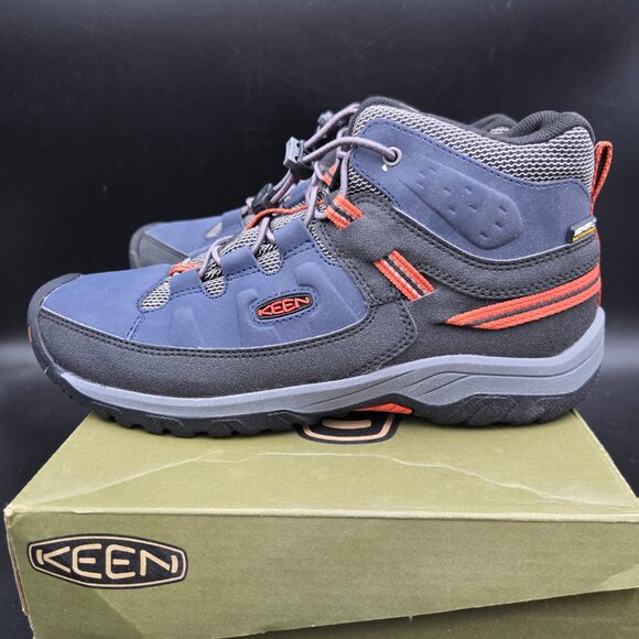 BNIB Keen Targhee Mid WP Hiking Boots, Boys size US 7/UK 6 - Picture 1 of 9